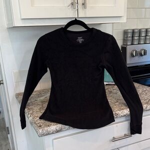Cuddlduds Women's Classic Black Long Sleeve Top